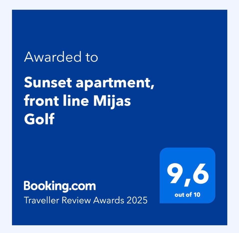 Sunset Apartment, Front Line Mijas Golf Dış mekan fotoğraf